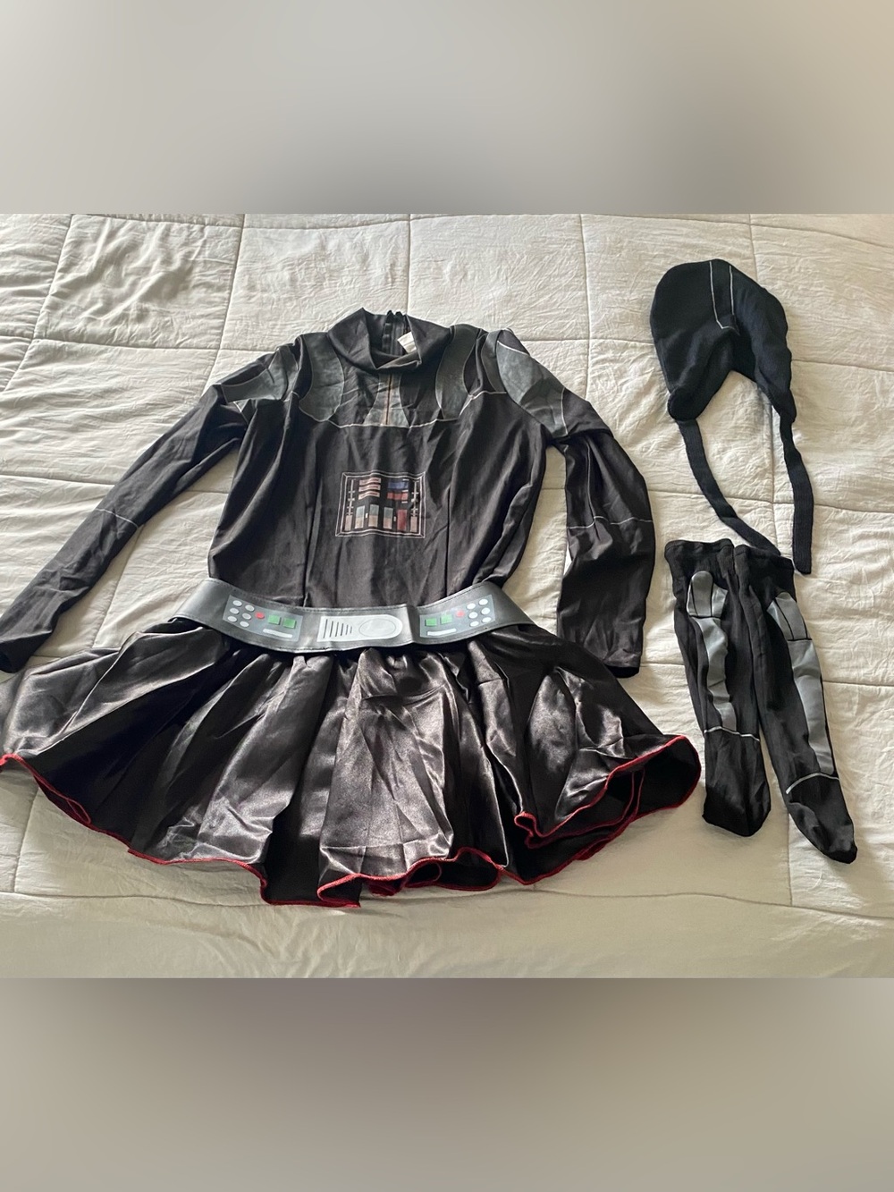 Star Wars Darth Vader women Black Costume Dress